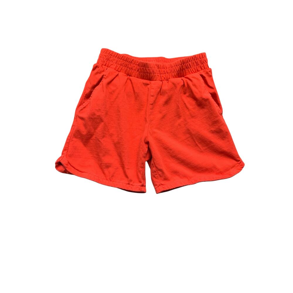 Hanna Andersson Every Day Play Shorts in Tangy Red